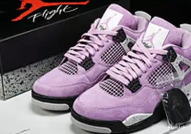 “Orchid” Air 4 AQ9129-501 Jordan WMNS 0413